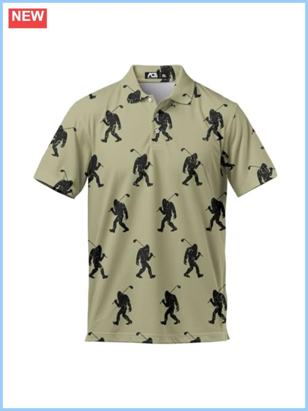 Men's Golf Polo Shirt Quick-Dry Short Sleeve Pique Fabric UPF SPF